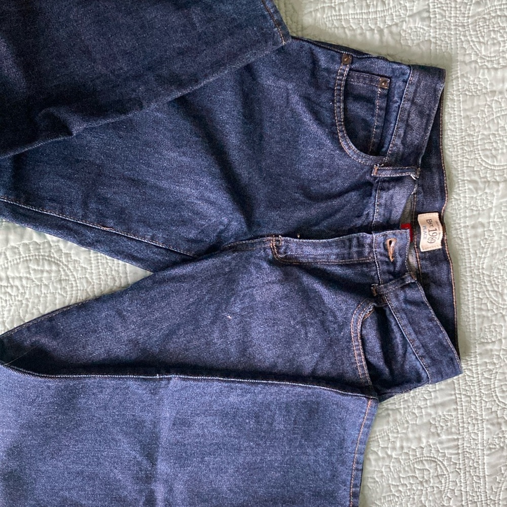 Children’s Place Dark Wash Jeans Loose Ample Size 12 Like New! Adjustable waist
